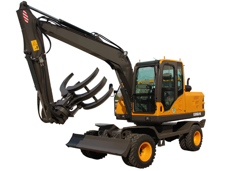 哪些原因導致輪式抓木機動臂提升速度慢？