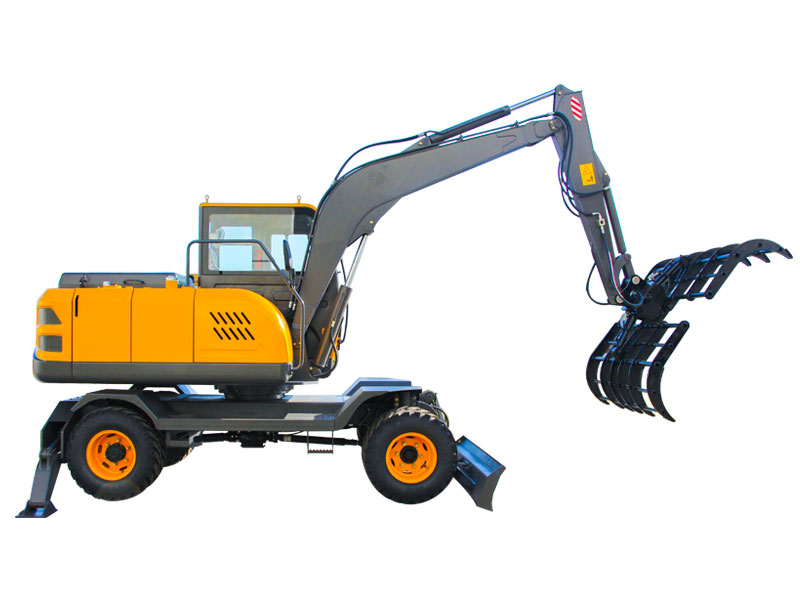 輪式抓木機基本保養步驟