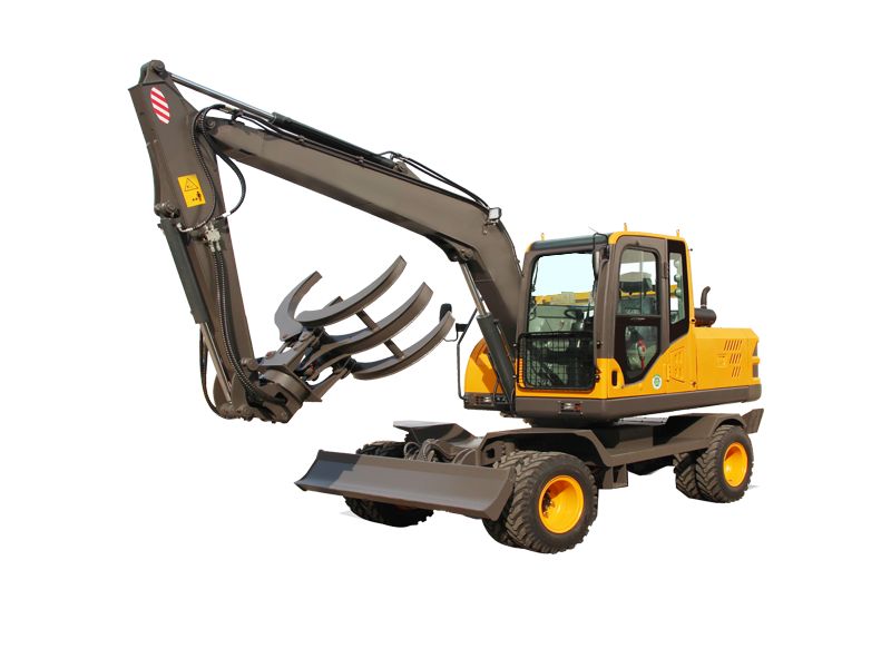 輪式抓木機液壓油散熱系統檢查流程